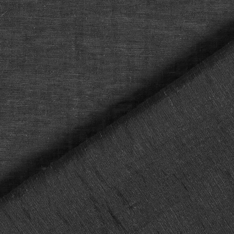 Voile en viscose mélangé – noir,  image number 3