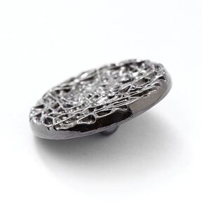 Bouton métallique Météore – argent métallique, 