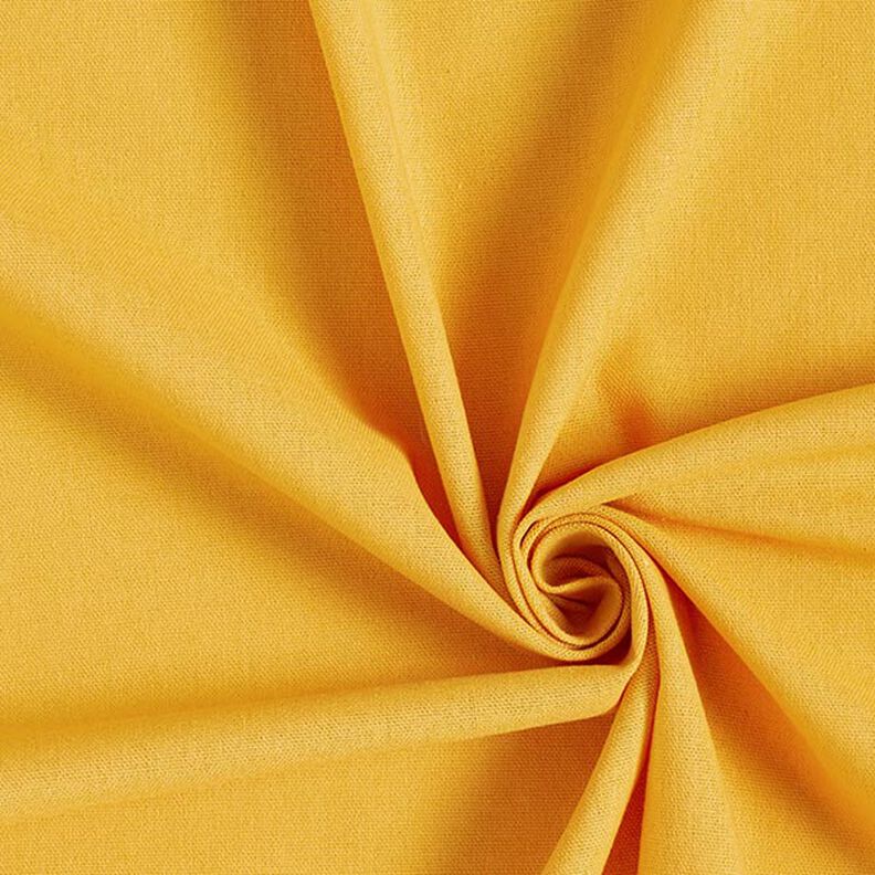 Mélange viscose lin Uni – jaune soleil,  image number 1