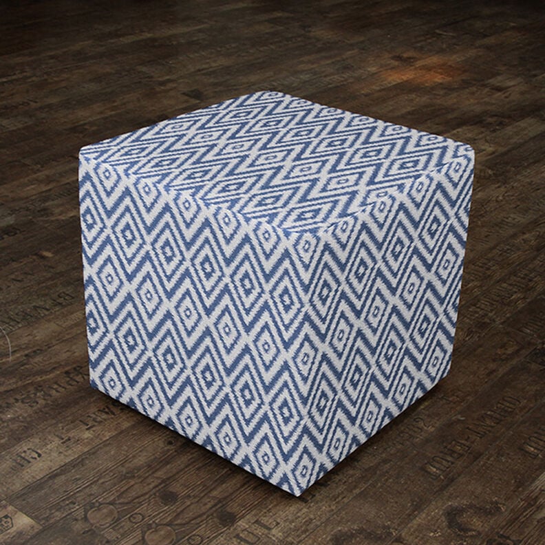 Tissu d'extérieur jacquard Ethno – bleu,  image number 8