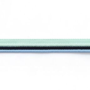 Trio passepoil [ 15 mm ] – bleu clair/menthe, 
