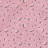 Popeline de coton bio Petites fleurs – vieux rose,  thumbnail number 1