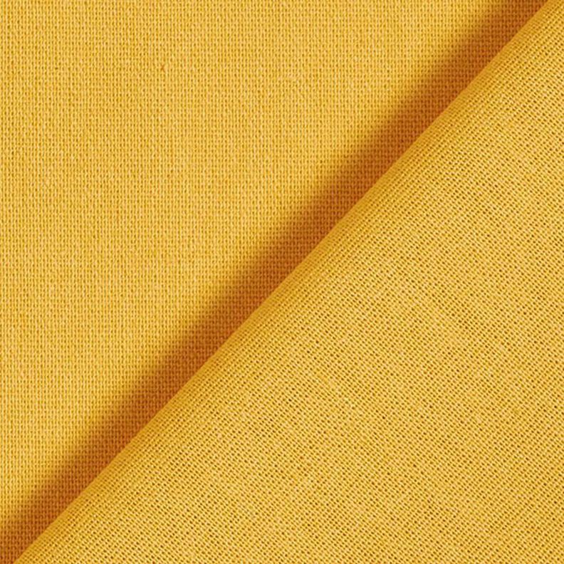 Mélange viscose lin Uni – jaune soleil,  image number 3