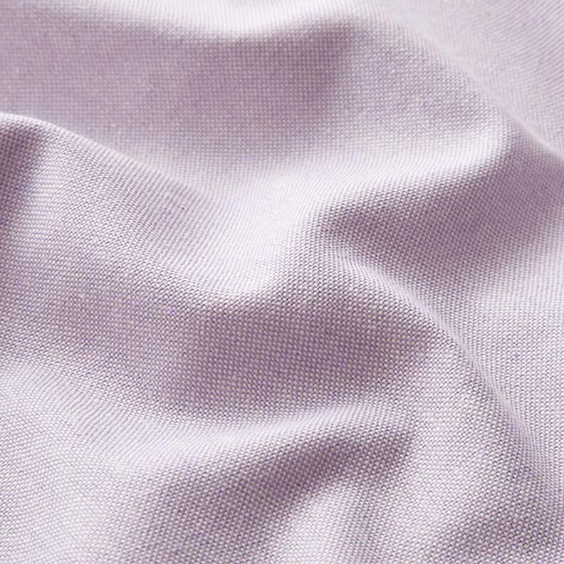 Tissu de décoration Semi-panama chambray recyclé – lilas pastel,  image number 2