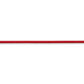 Cordelette en caoutchouc [Ø 3 mm] – rouge, 