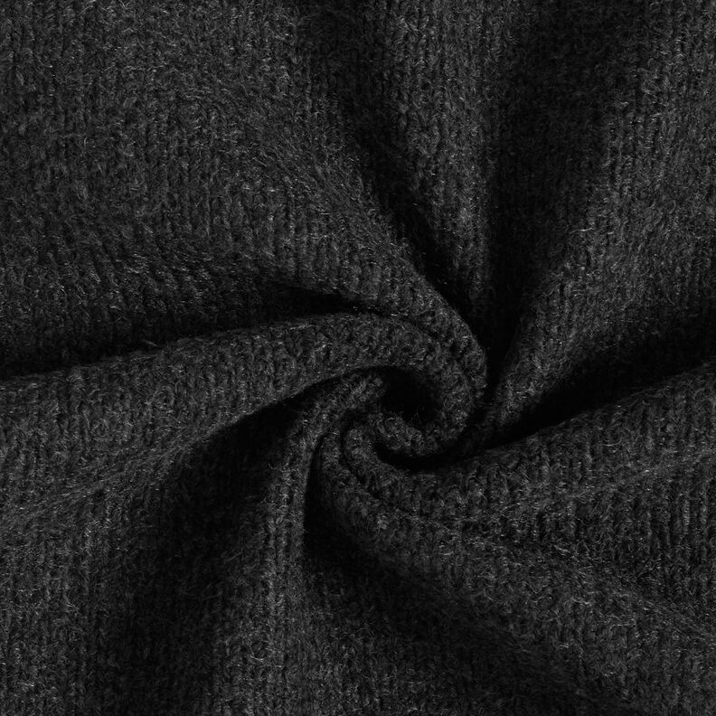 Lainage manteau chiné – anthracite,  image number 1