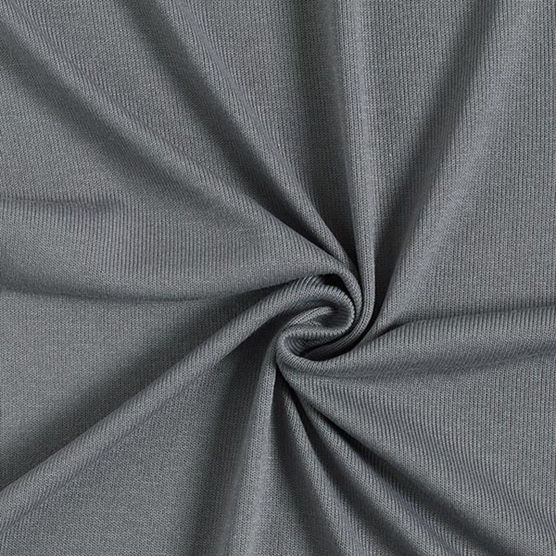 Tricot fin uni – gris foncé,  image number 1