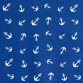 Coton enduit Ancre – bleu marine, 