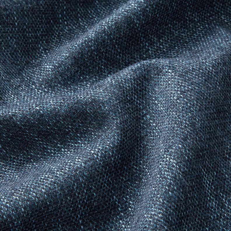 Tissu de revêtement Tissu chenille – bleu nuit,  image number 2