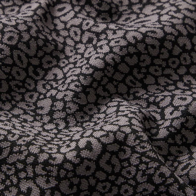 Maille jacquard Léo – gris/noir,  image number 2