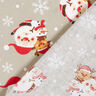 Tissu en coton Cretonne Joie de Noël – taupe clair,  thumbnail number 4