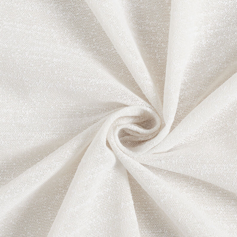 Tissu pour voilages Aspect bouclé 300 cm – blanc,  image number 1