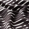Tissu maille léger à rayures en relief – noir/blanc,  thumbnail number 2