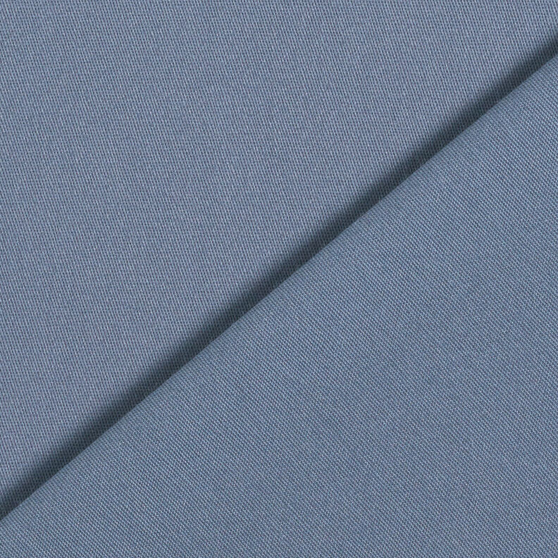 Sergé coton Stretch – gris bleu,  image number 3