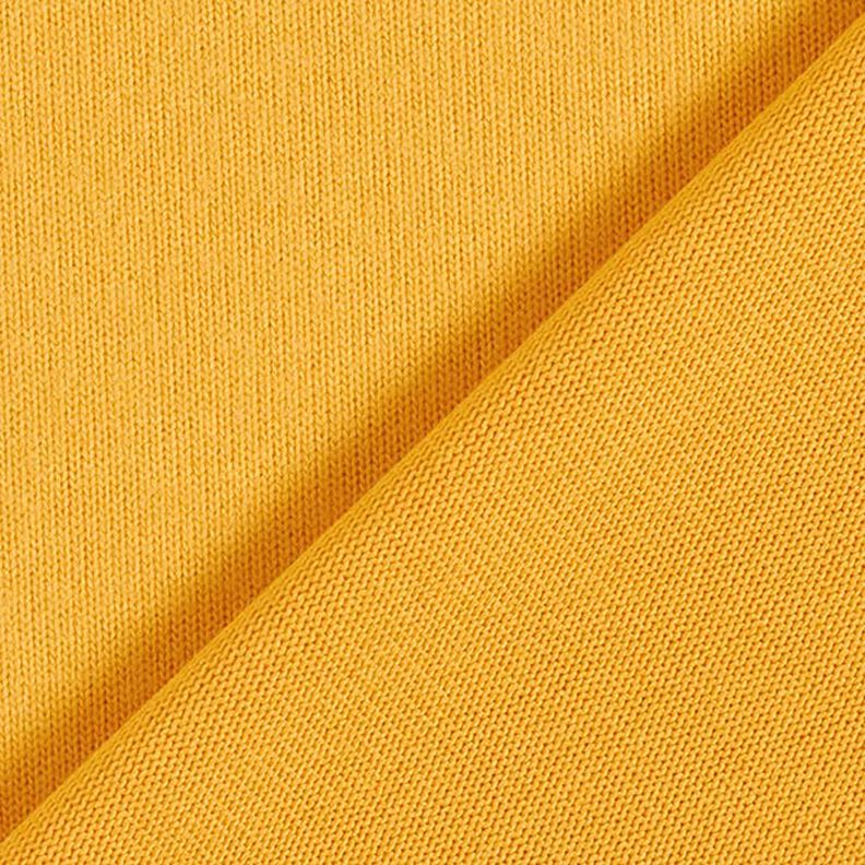 Tricot fin uni – jaune curry,  image number 3