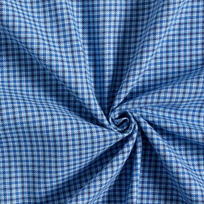 Flanelle Prince de Galles coloré – bleu jean,  image number 3