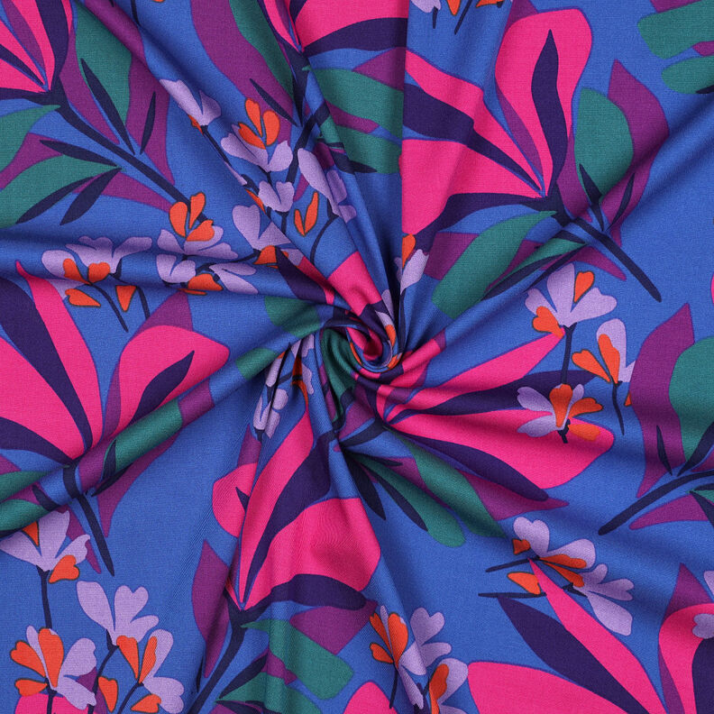 Rosella Stretch Spring Garden | Nerida Hansen – bleu roi/lilas rouge,  image number 3