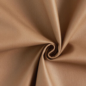 Tissu de revêtement Imitation cuir Léger gaufrage – marron, 