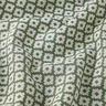 Tissu d'extérieur jacquard Losanges – olive,  thumbnail number 2