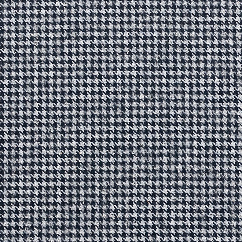 Tissu pour manteau Pepita Carreaux – bleu marine,  image number 1