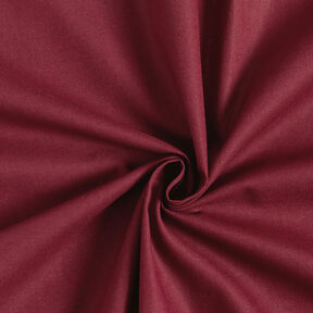 Tissu en coton Cretonne Uni – rouge bordeaux, 
