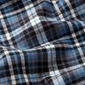 Flanelle Tartan écossais – noir/bleu,  thumbnail number 2