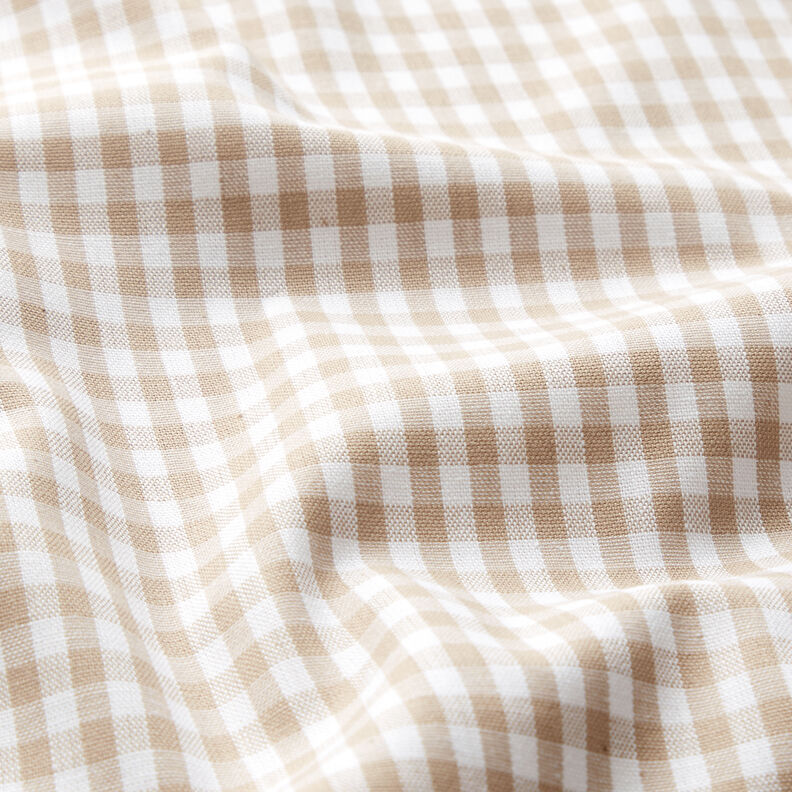 Tissu en coton Vichy à carreaux 0,5 cm – anémone/blanc,  image number 2