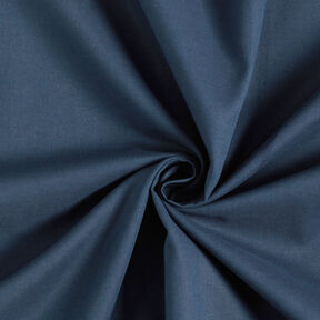 Tissu en coton Cretonne Uni – bleu nuit, 