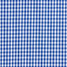 Tissu en coton Vichy à carreaux 0,5 cm – bleu roi/blanc,  thumbnail number 1