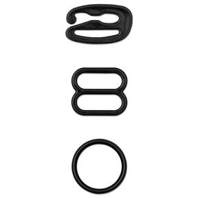 Accessoire de soutien-gorge [ Dimensions : 14 mm ] | Prym – noir, 