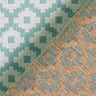 Tissu d'extérieur jacquard Losanges – menthe,  thumbnail number 4