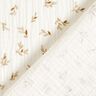 Tissu double gaze de coton Petites branches | by Poppy – ivoire/brun faon,  thumbnail number 4