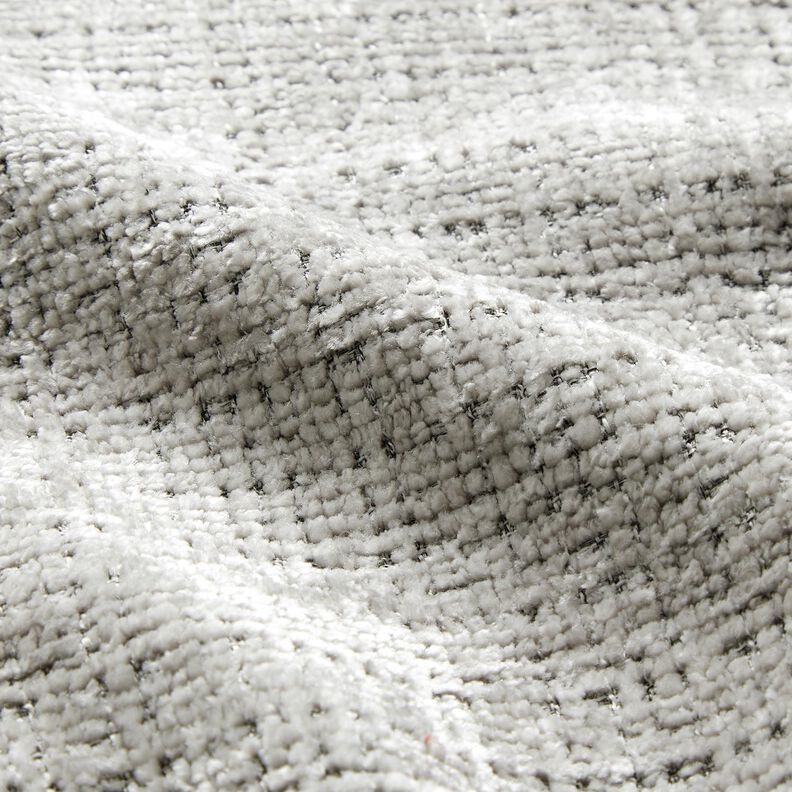 Tissu de revêtement Chenille Uni – argent,  image number 2