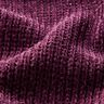 Chenille à paillettes – aubergine/argent métallisé,  thumbnail number 2