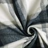 Tissu pour manteau Grands carreaux – bleu nuit/gris clair,  thumbnail number 3