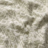 Tissu double gaze de coton Motif aztèque jacquard | by Poppy kaki clair/gris brume,  thumbnail number 3