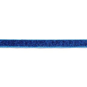 Ruban de velours Métallique [10 mm] – bleu roi, 