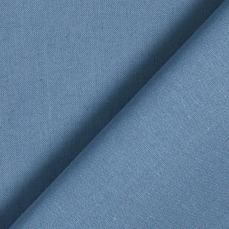 Tissu en coton Cretonne Uni – bleu jean,  image number 3