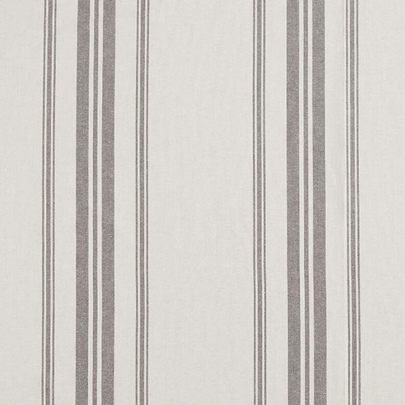 Tissu de décoration Canvas Rayures tissées – anthracite,  image number 1