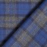 Flanelle Carreaux classiques – bleu/gris foncé,  thumbnail number 4