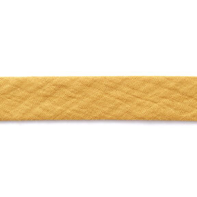 Biais Tissu gaze de coton [20 mm] – jaune curry, 