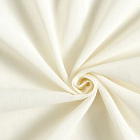 Extérieur Tissu pour voilages Uni 315 cm – ivoire, 