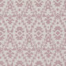 Tissu double gaze de coton Motif aztèque jacquard | by Poppy vieux rose foncé/gris brume,  thumbnail number 1