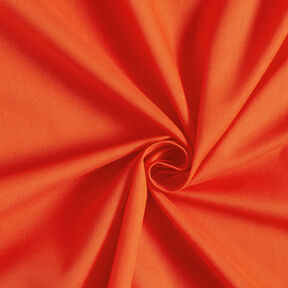Tissu en coton Cretonne Uni – orange, 