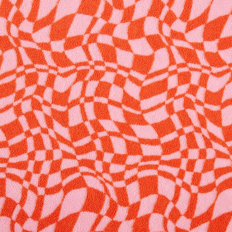 Ourson Motifs abstraits – rose clair/orange,  image number 1