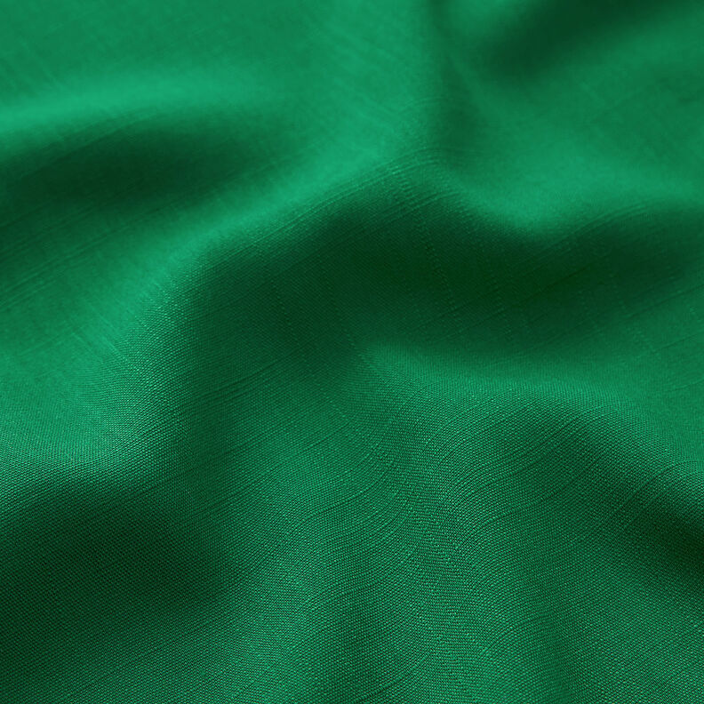 Tissu en viscose aspect lin – vert sapin,  image number 2