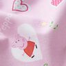 Popeline coton Cœurs Peppa Tissu sous licence | ABC Ltd – violet pastel,  thumbnail number 2