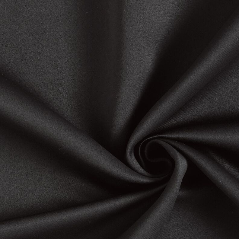 Tissu opaque Uni – noir,  image number 1