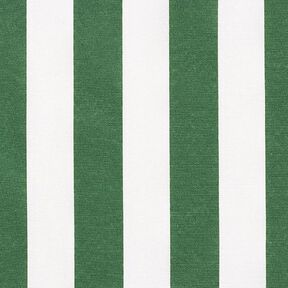 Tissu de décoration Canvas Rayures – vert/blanc, 