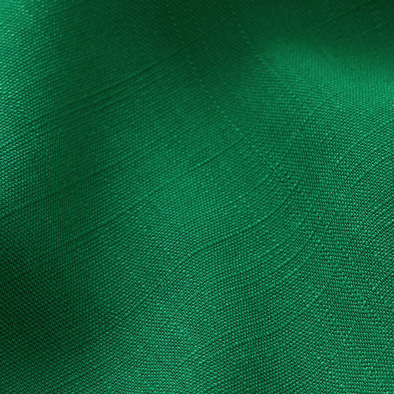 Tissu en viscose aspect lin – vert sapin,  image number 3